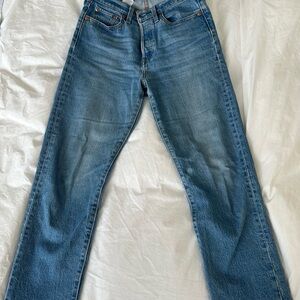 Levi’s Wedgie Straight Medium Wash 26x26
